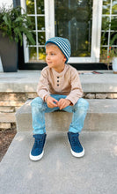 Load image into Gallery viewer, STRIPE BEANIE - SEASIDE