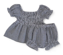 Load image into Gallery viewer, London Gingham Set, Onyx