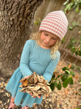 Load image into Gallery viewer, STRIPE BEANIE - BLUSH
