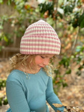 Load image into Gallery viewer, STRIPE BEANIE - BLUSH