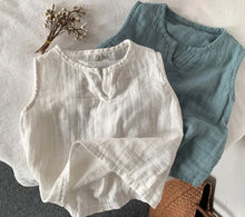 Load image into Gallery viewer, Gauze Sleeveless Top