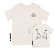Load image into Gallery viewer, PALM TREE SCRIBBLE T-shirt