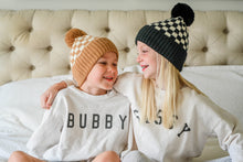 Load image into Gallery viewer, CHECKER POM BEANIE - CAMEL