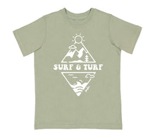 Load image into Gallery viewer, SURF & TURF Sage T-shirt