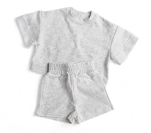 Heather Gray / 12-18m