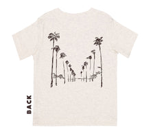 Load image into Gallery viewer, PALM TREE SCRIBBLE T-shirt
