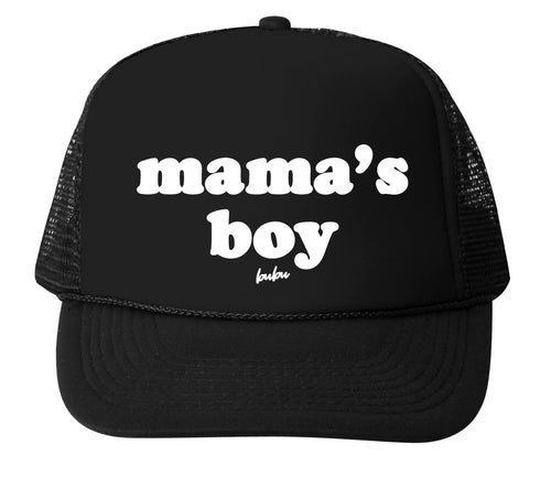 mama's boy black / small